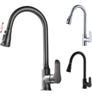 YUNAR Single lever kitchen mixer