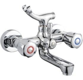 YUNAR Single lever wall-mounted kitchen shower mixer
