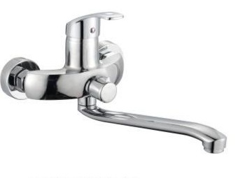 YUNAR Single lever wall-mounted kitchen shower mixer
