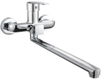 YUNAR Single lever wall-mounted kitchen shower mixer
