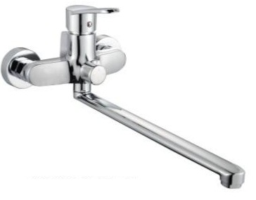 YUNAR Single lever wall-mounted kitchen shower mixer
